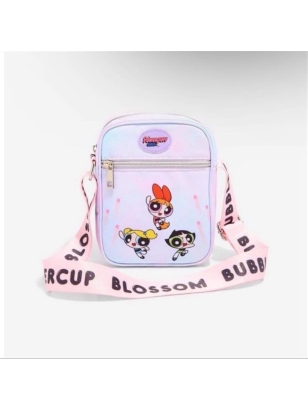 Cartoon Network Powerpuff Girls Pink Crossbody Bag